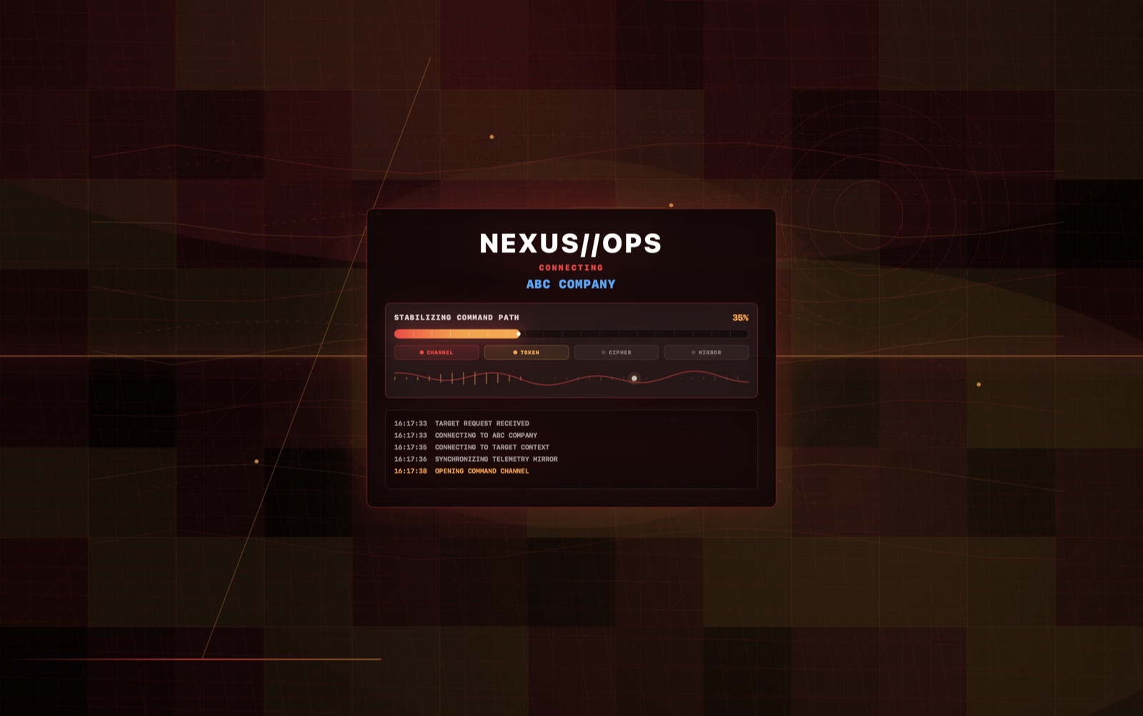 NEXUS OPS target acquisition screen screenshot